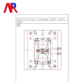 OEM plastic injection moulded parts of transparent PC mold for plastic injection maker